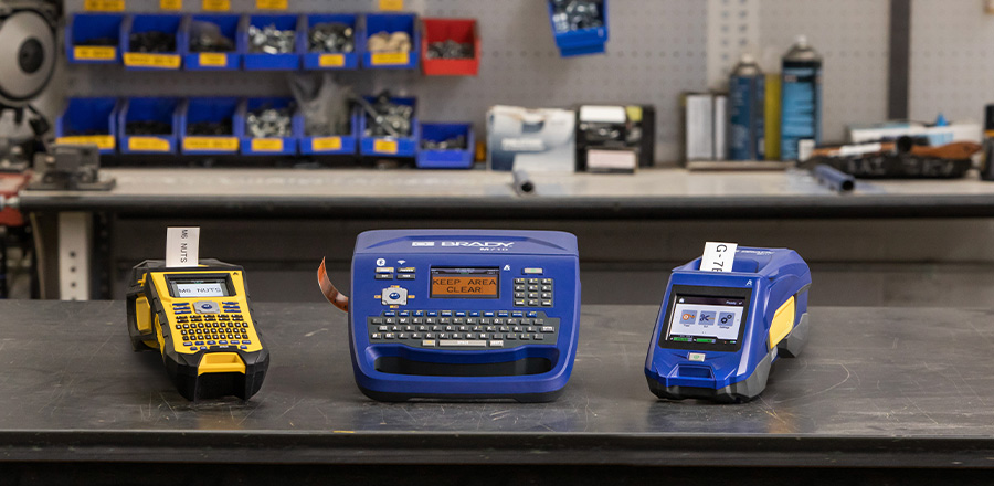 Die M610, M710 und M611 Drucker.